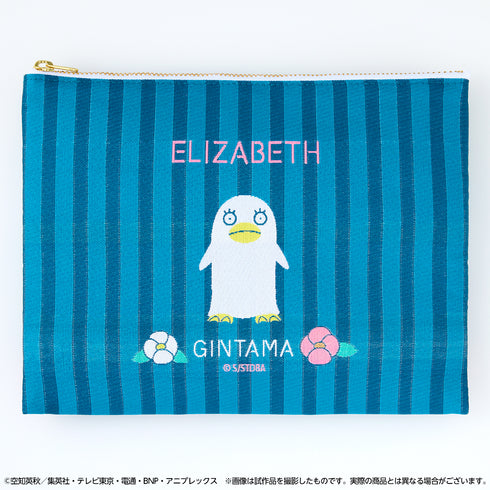 『銀魂』桐生織御朱印帳フラットポーチ エリザベス