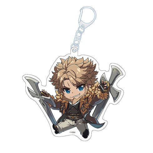 『GUILTY GEAR™ -STRIVE-』ぺたん娘アクリルキーホルダー レオ=ホワイトファング