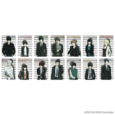『PSYCHO-PASS サイコパス』トレーディングステッカー 全14種 コンプリート セット