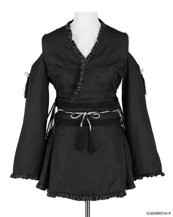 『ひぐらしのなく頃に卒』× QOOZA / 古手梨花ワンピース