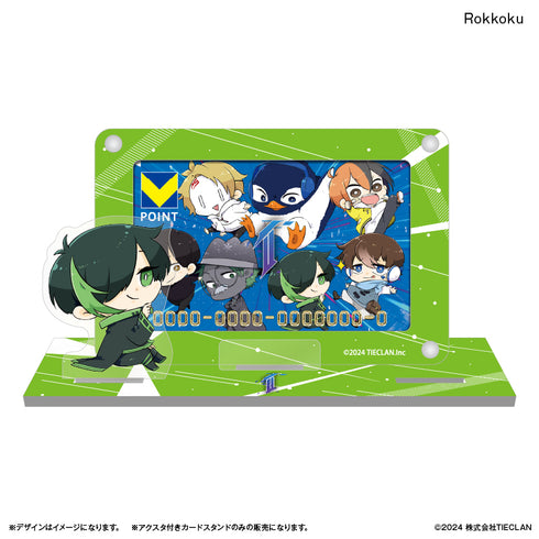 『TIE』アクスタ付きカードスタンド TIE Rokkoku
