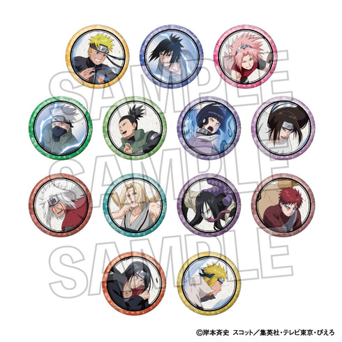 『NARUTO-ナルト- 疾風伝』闘志!!トレーディング缶バッジ 【BOX】
