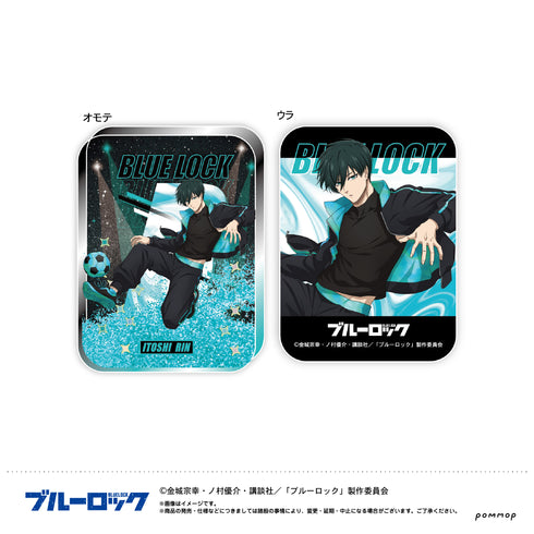 『ブルーロック』オイルインアクリル-ナイトサッカー-(B 糸師 凛)