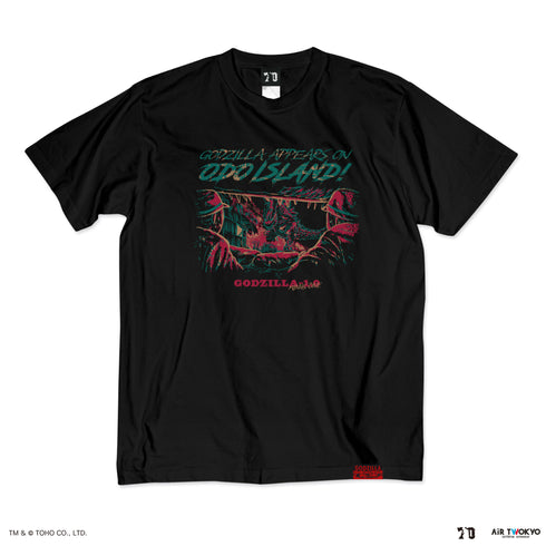 『ゴジラ70周年記念』『ゴジラ-1.0』シーンイラストTシャツ1(大戸島)