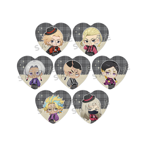 『東京リベンジャーズ』ハート缶バッジ(サスペンダー/B)BOX