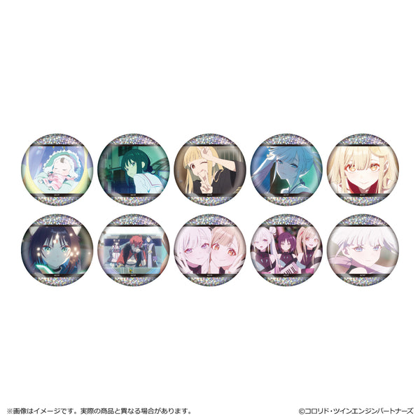 『超かぐや姫!』トレーディングホログラム缶バッジ【BOX】