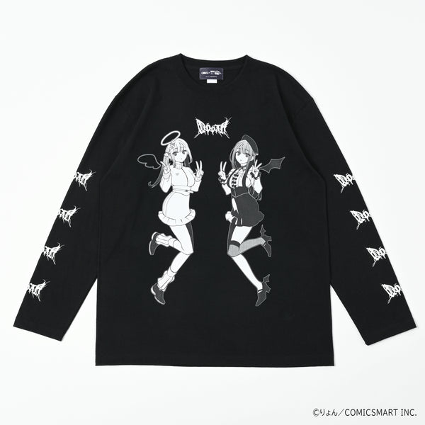 『地雷なんですか?地原さん』QOOZA × 地雷なんですか? 地原さん / コラボロンT 2(Q0084)