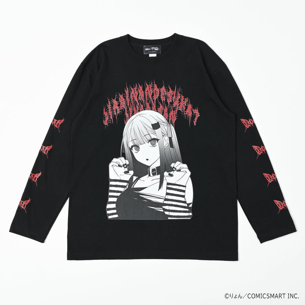 『地雷なんですか?地原さん』QOOZA × 地雷なんですか? 地原さん / コラボロンT 1(Q0083)