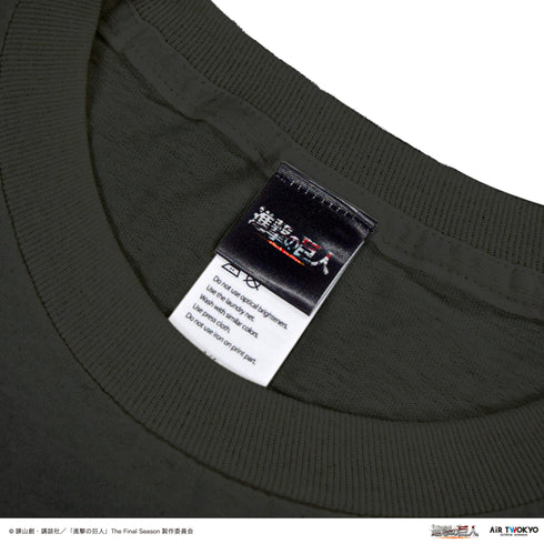 『進撃の巨人』The Final Season 完結編 (後編)ロングスリーブTシャツ1(来い‼私は強い‼)