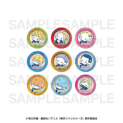 『東京リベンジャーズ』ランダムラメ缶バッジ(ぷにきゅ~と) BOX(全9種) 01.東京卍會