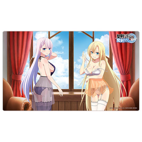 『聖剣学院の魔剣使い』描き下ろしラバーマット(ルームウェア)