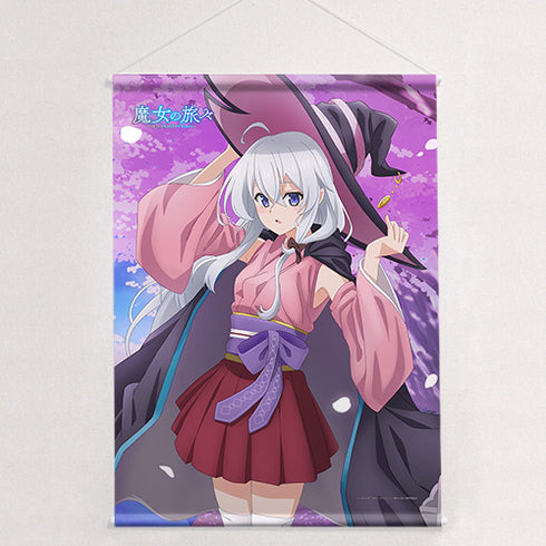 『魔女の旅々』描き下ろしB2タペストリー(イレイナ/夜桜)