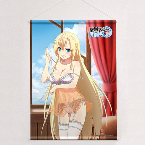 『聖剣学院の魔剣使い』描き下ろしB2タペストリー(レギーナ/ルームウェア)Wスエード