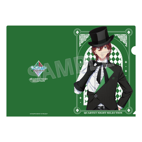 『うたの☆プリンスさまっ♪TABOO NIGHT XXXX ご当地お菓子コラボ』QUARTET NIGHT SELECTION クリアファイル 寿 嶺二