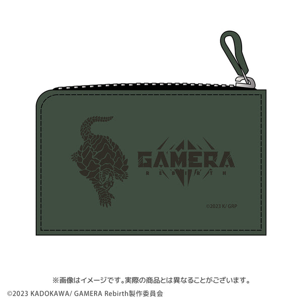 『GAMERA-Rebirth-』 栃木レザー コンパクトLウォレット ガメラ