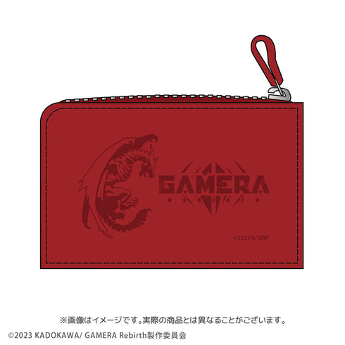 『GAMERA-Rebirth-』 栃木レザー コンパクトLウォレット ギャオス