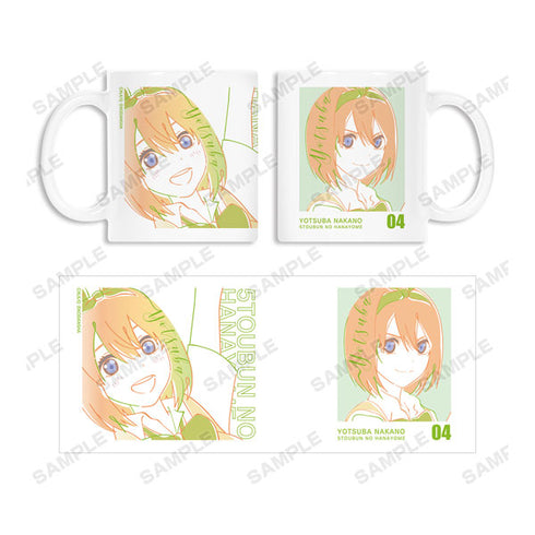 『五等分の花嫁』四葉 lette-graph マグカップ