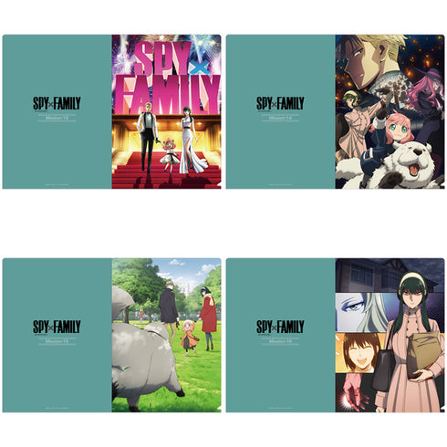『SPY×FAMILY』メインビジュアルクリアファイルセット MISSION:13~16