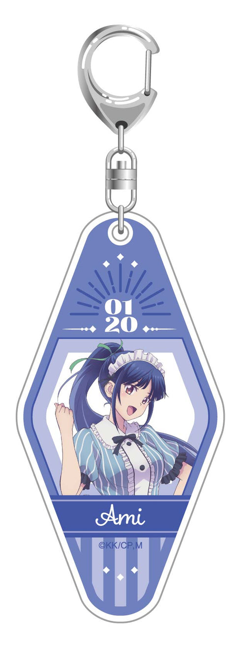 『女神のカフェテラス』モーテルアクリルキーホルダー鶴河秋水