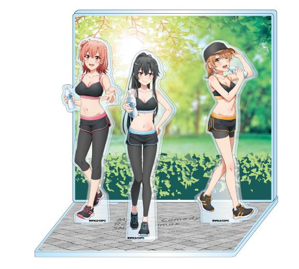 『やはり俺の青春ラブコメはまちがっている。完』アクリルジオラマ スポーツウェア ジオラマ