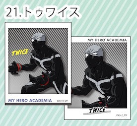 「僕のヒーローアカデミア」(ヒロアカ)フォト風メタルステッカーコレクション