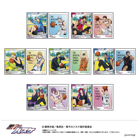 『黒子のバスケ』フォト風メタルステッカーコレクション BOX