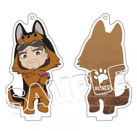 『進撃の巨人』ライナー あにまるっこアクリルキーホルダー/ The Final Season ver.