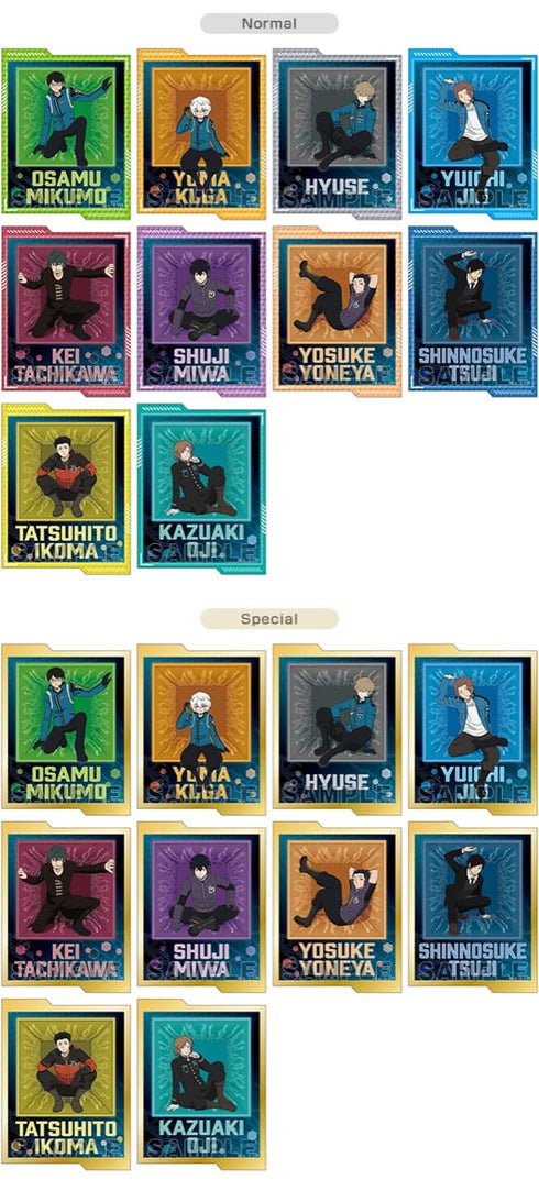 『ワールドトリガー』トレーディングステッカー SQUARE Ver. BOX