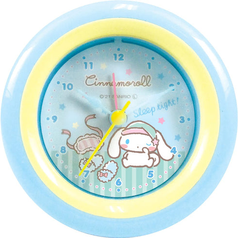 『サンリオ』ラウンドアラームクロック おねむ/シナモロール
