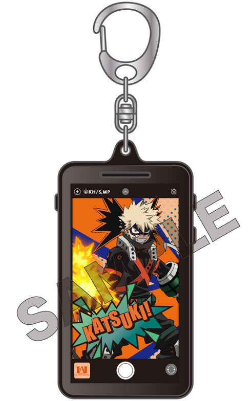 『僕のヒーローアカデミア』スマホ型キーホルダー BOX