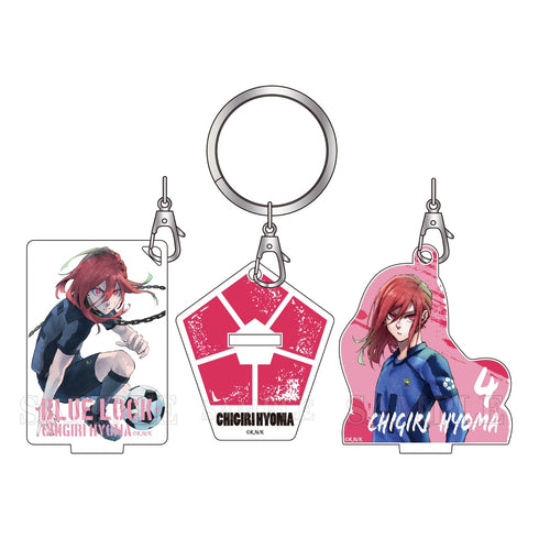 『ブルーロック』3チャームキーホルダー(千切豹馬)