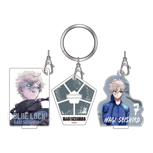 『ブルーロック』3チャームキーホルダー(凪誠士郎)