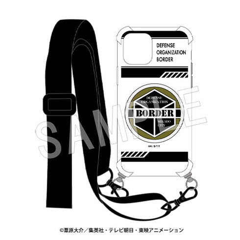 『ワールドトリガー』ネックストラップ付スマホケース