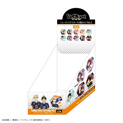 『ハイキュー!!』ステータス缶バッジ Vol.2