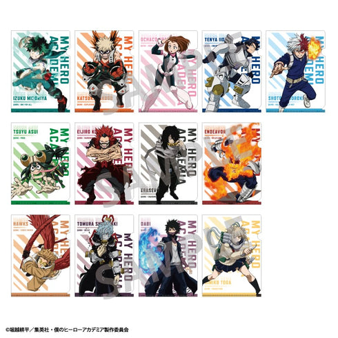 『僕のヒーローアカデミア』A5トレーディングクリアファイル BOX