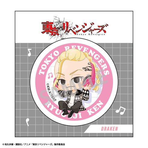 『東京リベンジャーズ』缶バッジ 龍宮寺堅(私服)ENJOY MUSIC