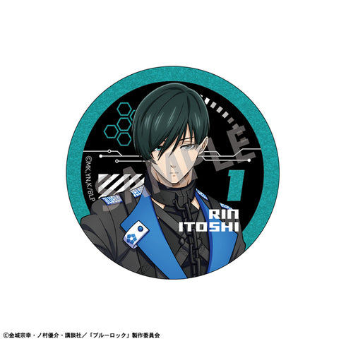 『ブルーロック』トレーディンググリッター缶バッジ サイバーパンク BOX