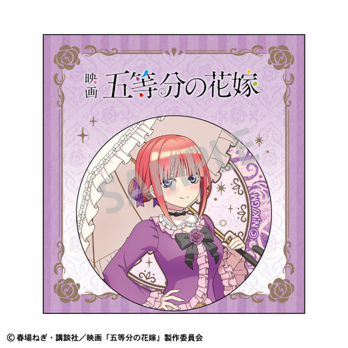 『五等分の花嫁』グリッター缶バッジ 中野二乃 アールヌーヴォー