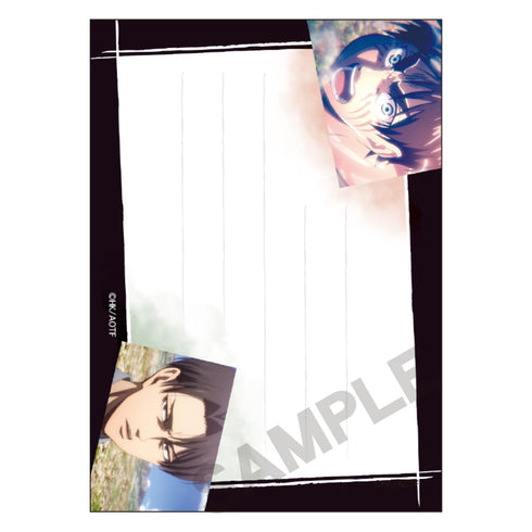 『進撃の巨人 』エレン&リヴァイ パタパタメモ