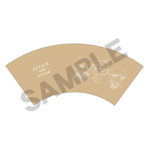 『進撃の巨人 』メラミンカップ ベージュ