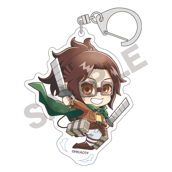 『進撃の巨人』アクリルキーホルダー ハンジ・ゾエ ぴょんキャラ