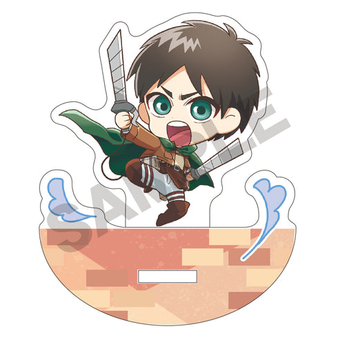 『進撃の巨人』スイングアクリルスタンド エレン・イェーガー ぴょんキャラ