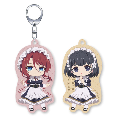 『転生王女と天才令嬢の魔法革命』オモテウラァクリル イリア&レイニ