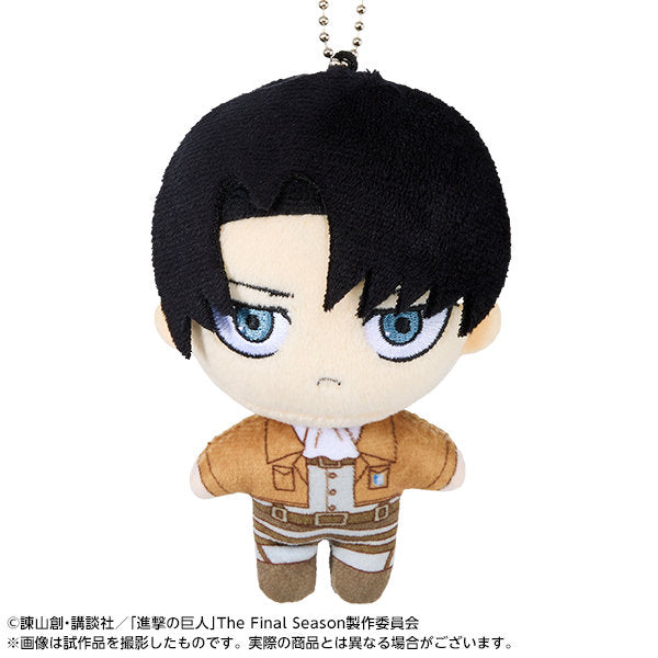 『進撃の巨人』ぽけっこ(ぬいぐるみマスコット)リヴァイ