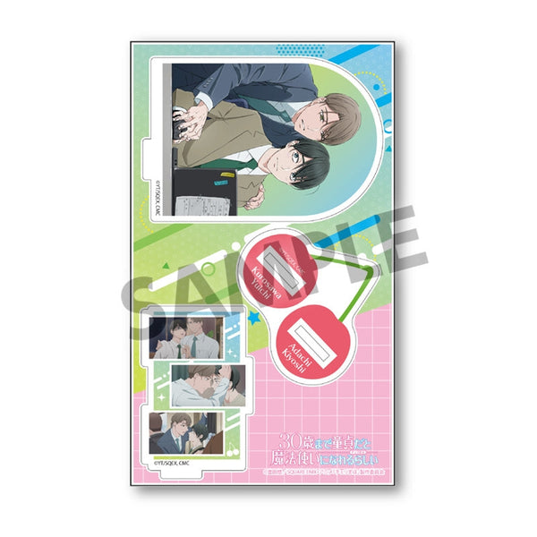 『據說30歲前保持童貞就能成為魔法師』立體模型壓克力立牌 安達清&黑澤優一