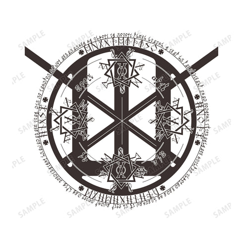 『BASTARD!! -暗黒の破壊神-』魔法陣 BIGシルエットTシャツ