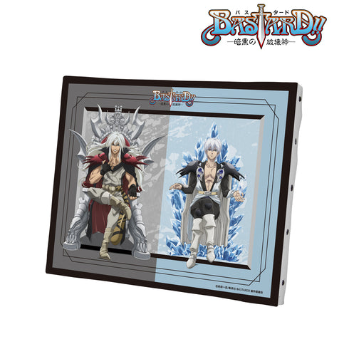 『BASTARD!! -暗黒の破壊神-』描き下ろしイラスト ダーク‧シュナイダー&カル=ス ⽟座ver. キャンバスボード
