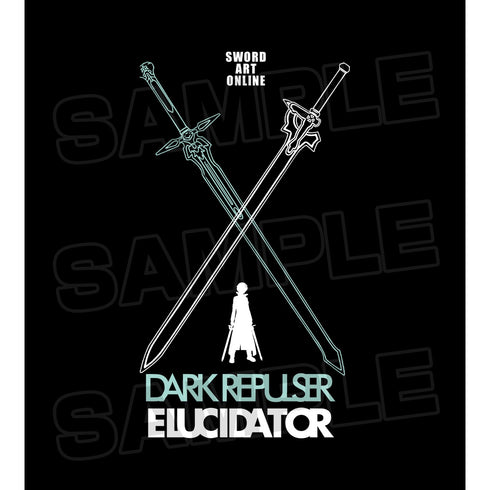 『ソードアート・オンライン』キリト ラインアート ロングTシャツ