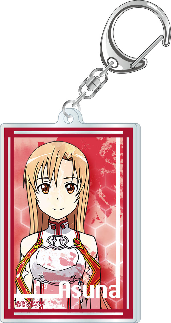 『 ソードアート・オンライン』ウェットカラーシリーズ アクリルキーホルダー アスナ SAO ver.