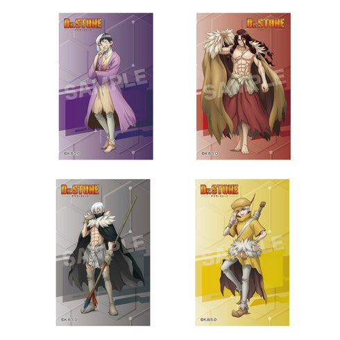 『Dr.STONE』サテン地ステッカー 01 第1弾 (全8種) BOX